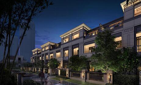 小區(qū)夜景亮化工程，拓展小區(qū)夜間休閑空間！