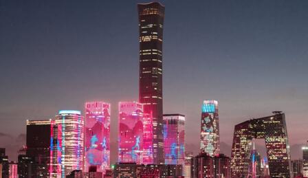 辦公大樓夜景亮化，讓建筑在夜景中脫穎而出！